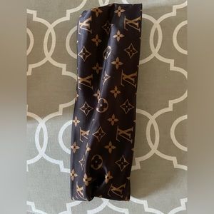 Monogram Louis Vuitton headband